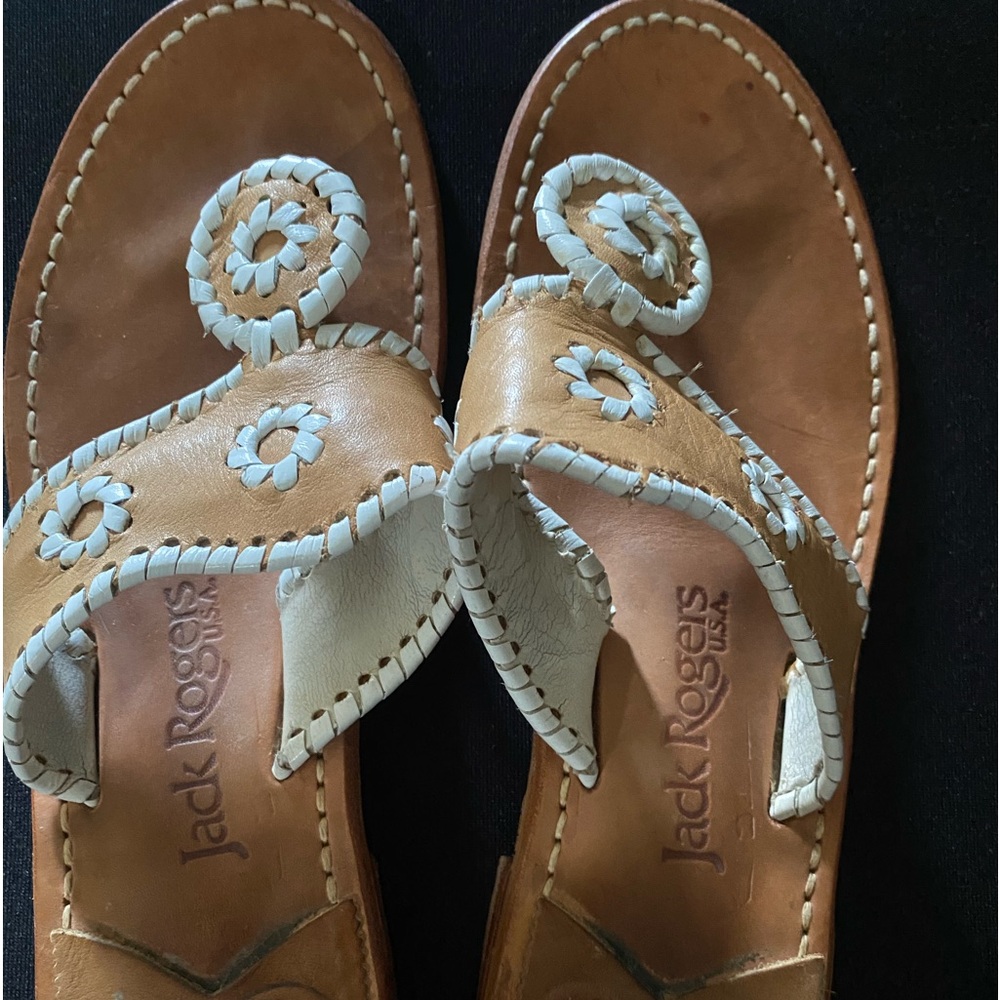 Sz 8 jack Roger’s tan sandals